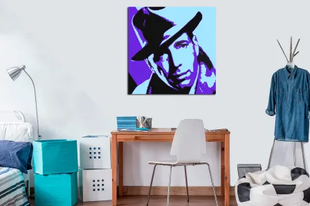 Quadro Blue Bogart