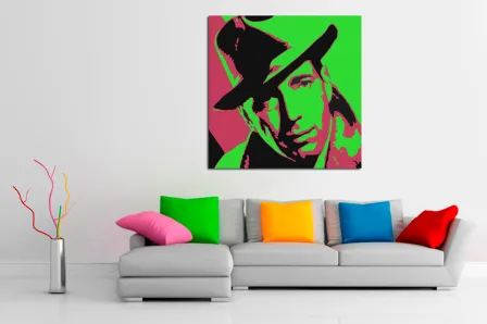 Quadro verde Bogart