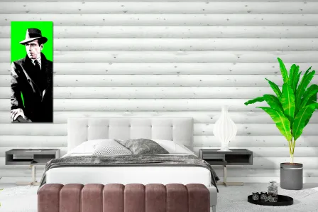 Quadro verde Bogart