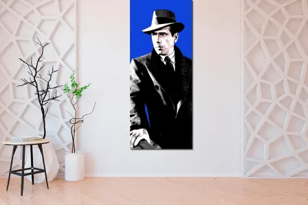 Quadro Blue Bogart