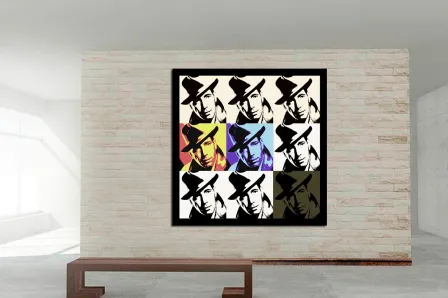 Quadro pop Bogart