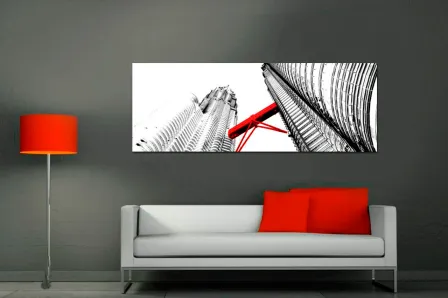 Petronas red catwalk painting (bme170112) adv