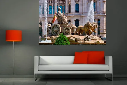 Pintura La Cibeles Madrid