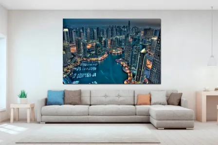 Pintura de arranha-céus de Dubai