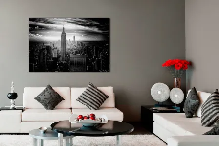 New York view painting