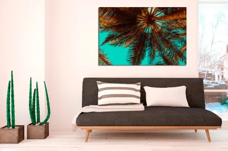 Pintura sob a palmeira