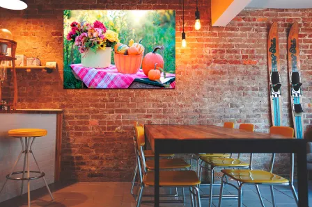 Pintura de natureza morta country