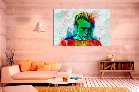 Pintura de James Dean