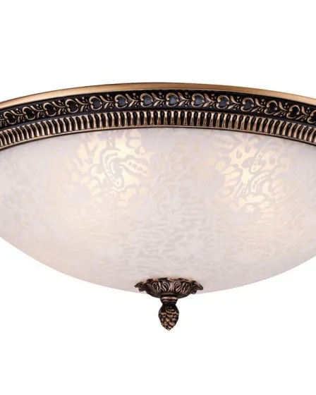 Plafon Pascal Bronze Envelhecido