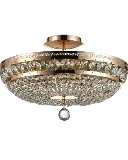 Candeeiro de Teto Ottilia Dourado