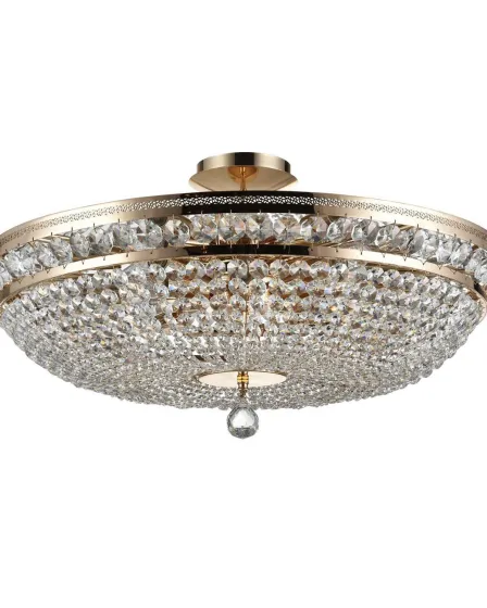 Candeeiro de Teto Ottilia Dourado