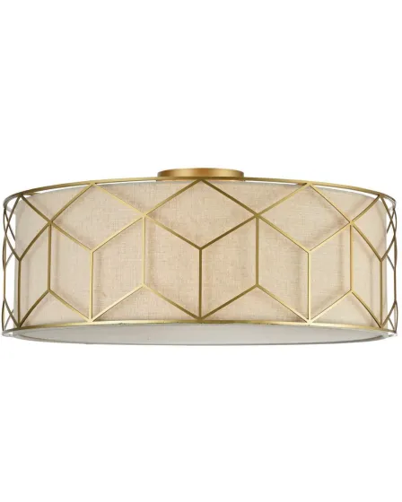 Plafon Messina Dourado