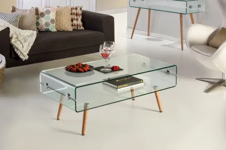 Mesa de Centro Glass Natural