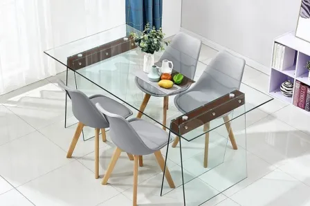 Mesa de Vidro Selene