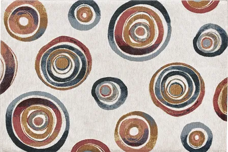 Tapete Young Circle Multi