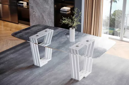 Mesa de Vidro Luca