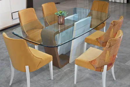 Mesa de Vidro Musa New