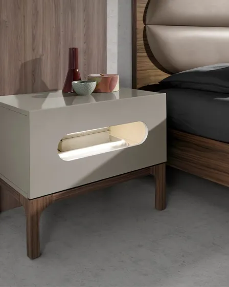 Mesa de Cabeceira Curved