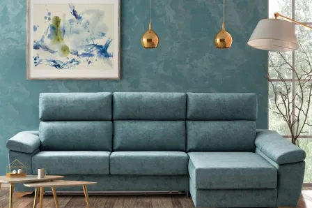 Sofá Chaise com Cama Italiana Mirko