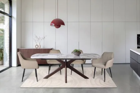 Mesa de Jantar extensível Columba