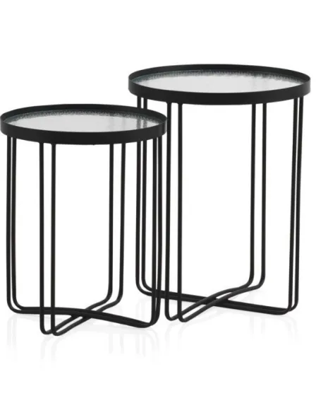 Conjunto de 2 Mesa de Apoio Aros